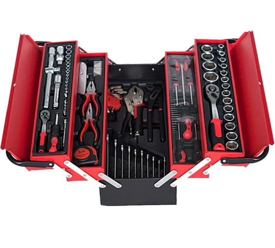 Изображение товара Набор инструмента в раздвижном кейсе Kortlinger 85 предметов 8512000