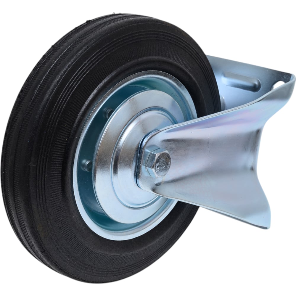 Изображение товара Колесо SAMGRUPP не поворотное с подшипником 200 мм для строительных лесов