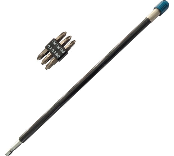 Изображение товара Биты Scheppach PH2 1/4х25мм с битодержателем, набор 7 предметов Sch-HW-S7(63759)