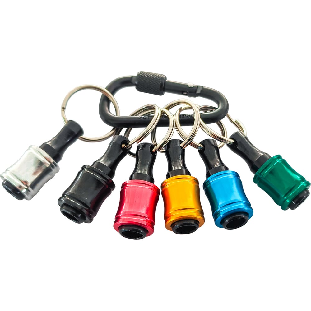 Изображение товара Набор битодержателей Scheppach 6 предметов Sch-HW-S12 1/4 дюйма