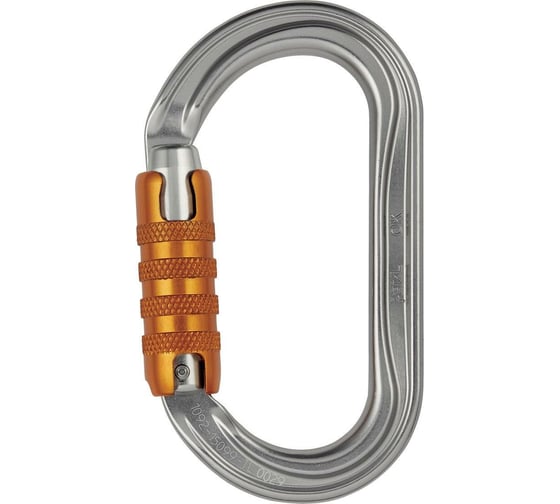 Изображение товара Овальный карабин с муфтой Petzl OK TRIACT-LOCK M33A TL