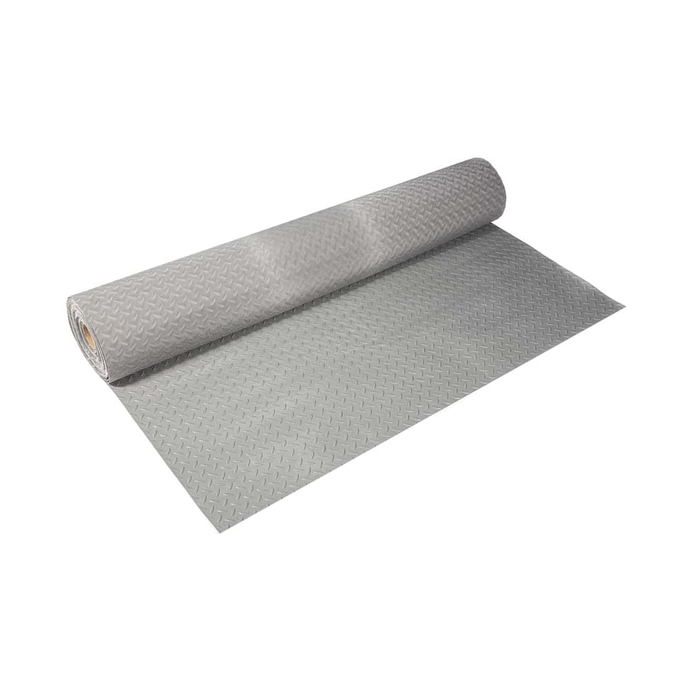 Изображение товара Напольная дорожка в рулоне QZRP ПВХ 1,2х5м Елочка серый