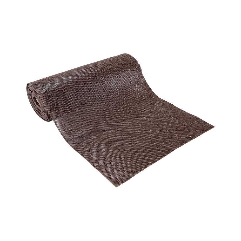 Изображение товара Напольное покрытие в рулоне Зиг-Заг 120х300 см коричневое водонепроницаемое для гаража и уличных по