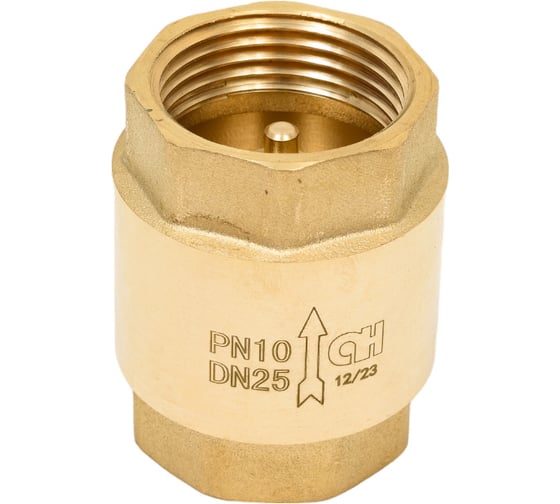 Изображение товара Обратный пружинный клапан AquaHit Ду25 ВН/ВН с металлическим затвором CV.720.06