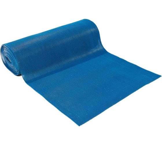 Изображение товара Напольное покрытие в рулоне QZRP Зиг-Заг 120х500 см Дорожка Зиг Заг 4,5мм 1,2х5м синий