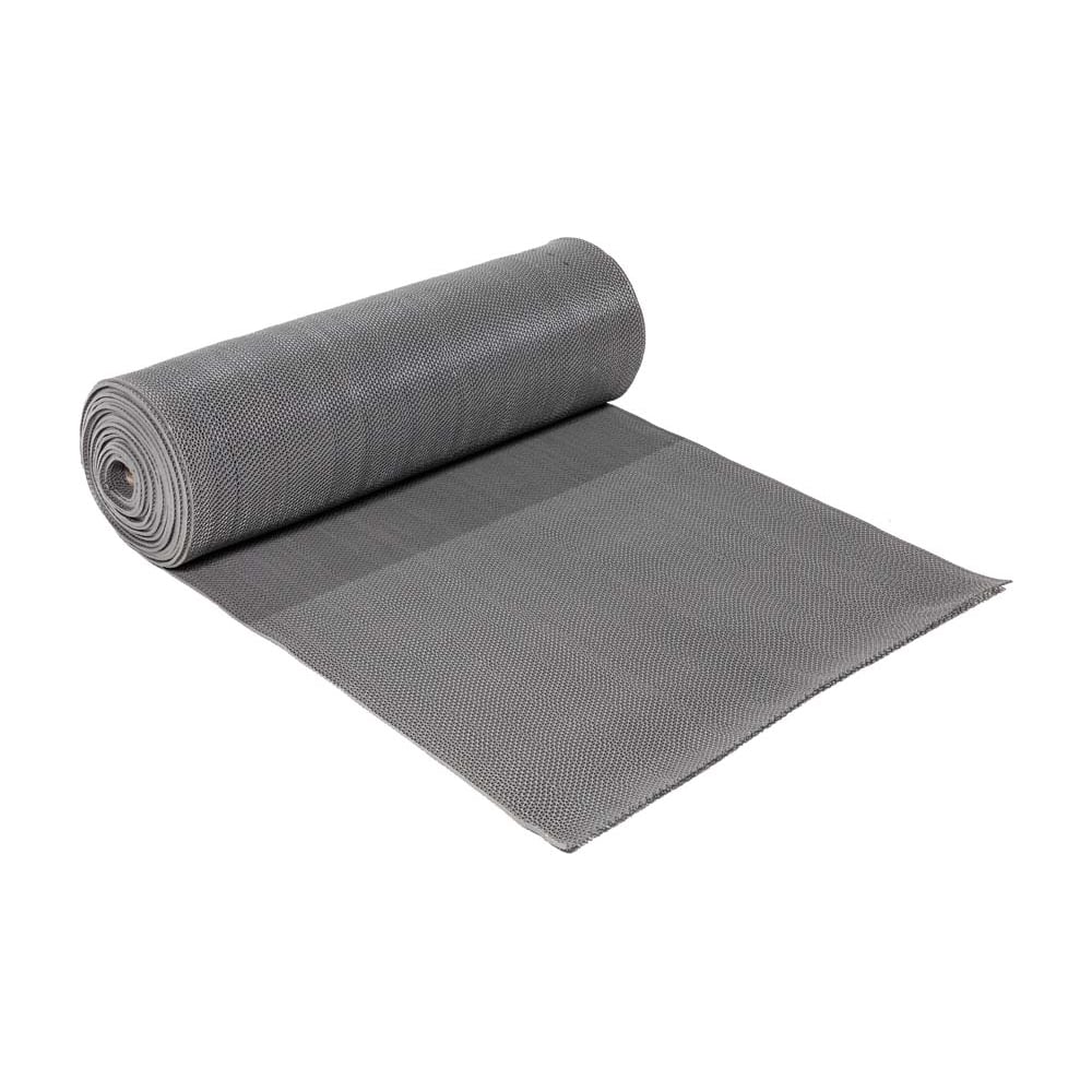 Изображение товара Напольное покрытие Зиг-Заг 120х200 см серый ПВХ резина 4,5мм для гаража и помещений