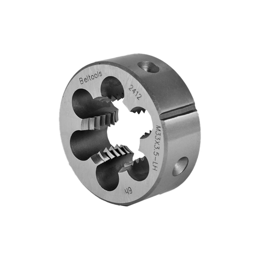 Изображение товара Плашка Beltools М33х3,5 6h левая D=65мм для нарезания метрической резьбы