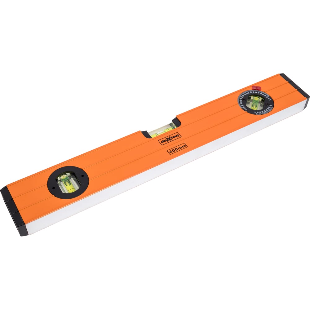 Изображение товара Строительный уровень Буревестник алюминиевый 400 мм с 3 ампулами