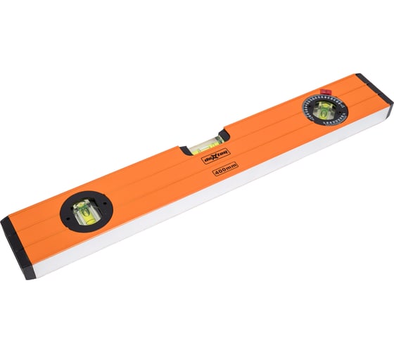 Изображение товара Строительный уровень Буревестник алюминиевый, 400мм, 3 ампулы 117