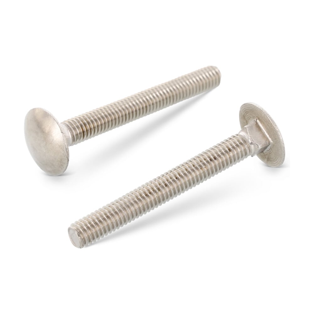 Изображение товара Болт мебельный Edelfix DIN 603 M5x35/35 мм, нержавеющая сталь, 10 шт.