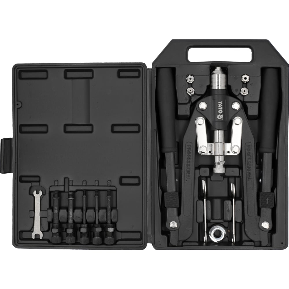 Изображение товара Рычажный заклепочник YATO 2 в 1 YT-36088 для заклепок