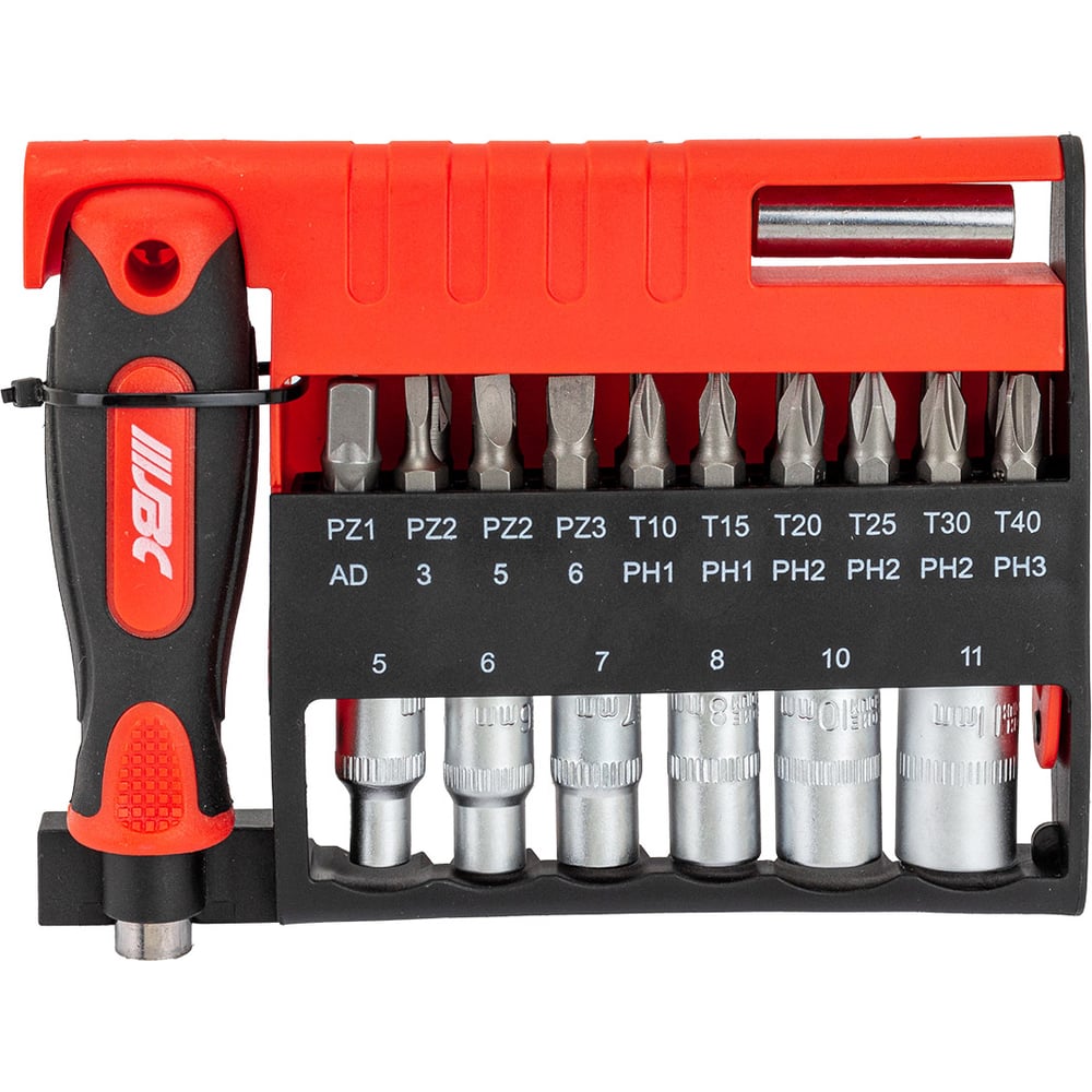 Изображение товара Набор инструментов JBC 28 предметов 1/4 - полупрофессиональный монтажный комплект