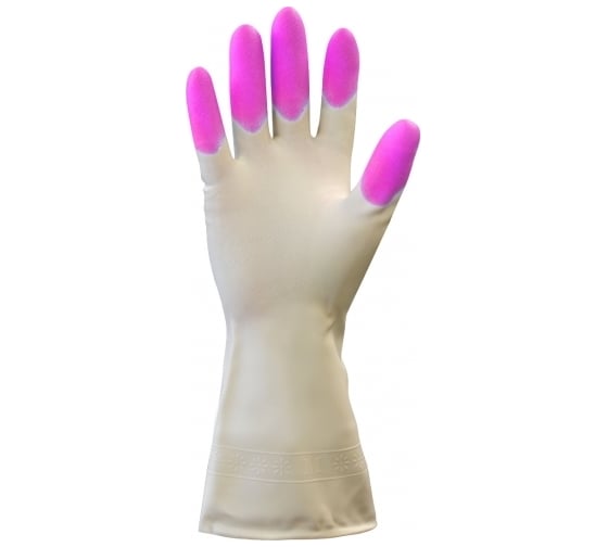 Изображение товара Хозяйственные виниловые перчатки Komfi L, 3 цвета 121864