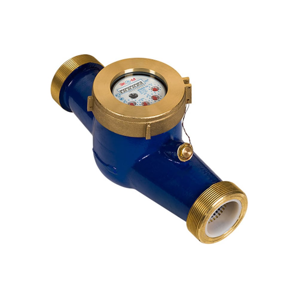Изображение товара Счетчик воды ЭКО-М ЭКОМЕРА-50 холодный антимагнитный 2 дюйма 300 мм