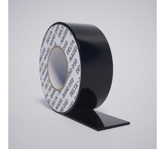 Изображение товара Уплотнительная самоклеящаяся лента Delta из бутил-каучука для контробрешётки, -NAGEL BAND D 50 (50мм. х 10м) 2211264