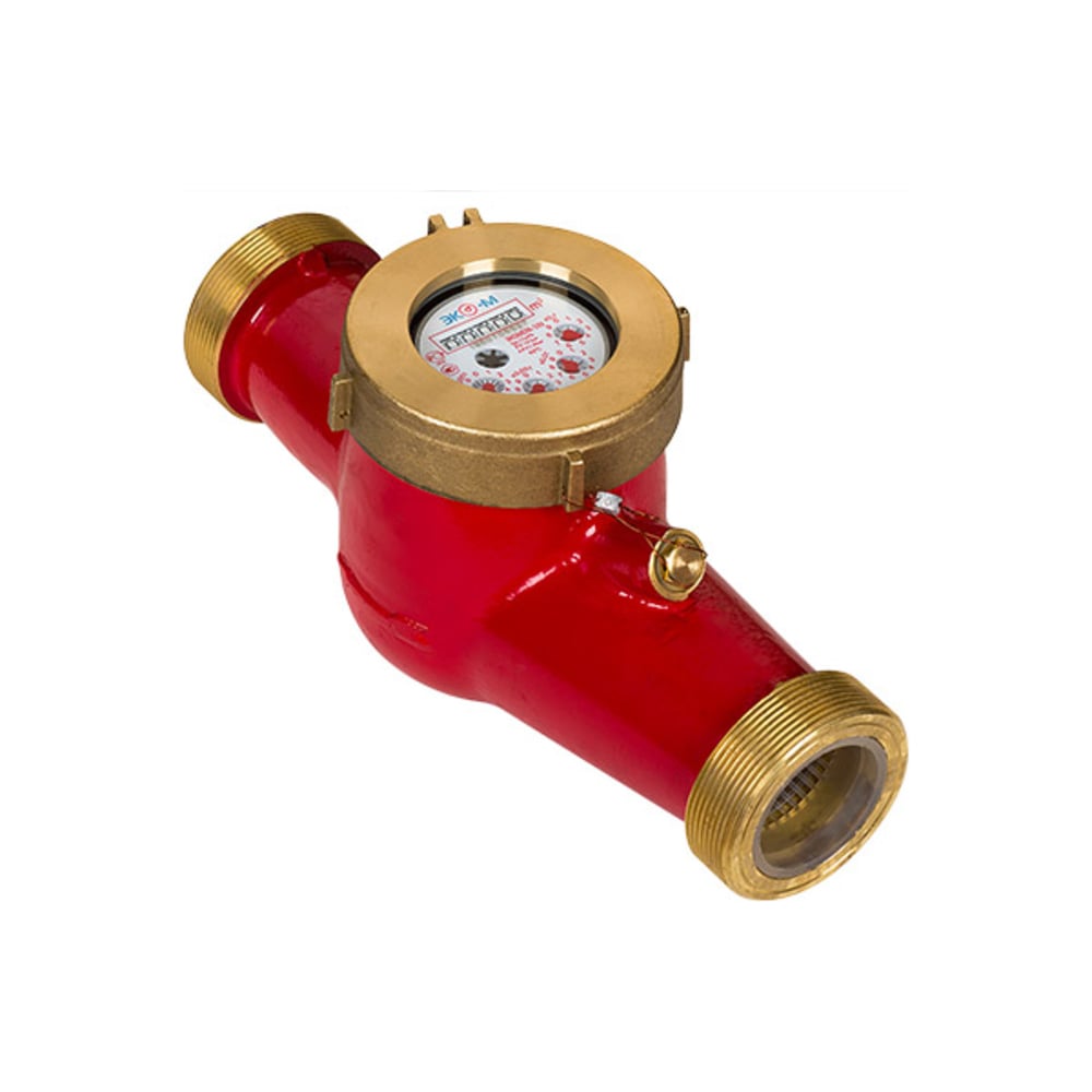 Изображение товара Счетчик воды ЭКО-М ЭКОМЕРА-50 антимагнитный для горячей и холодной воды