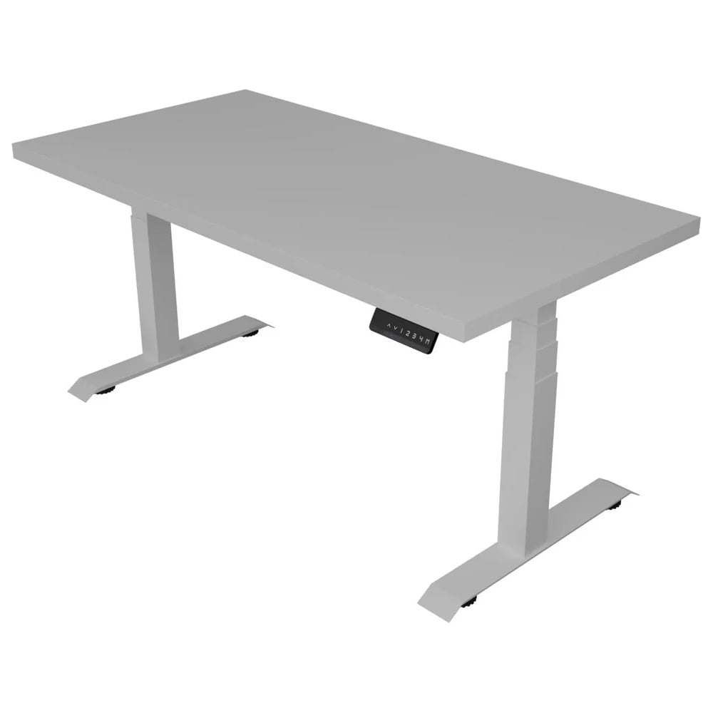 Изображение товара Стол с регулируемой высотой StolStoya ТАМЕРЛАН белый и черный 120x65 см