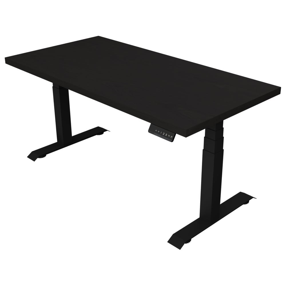 Изображение товара Стол регулируемый по высоте StolStoya ТАМЕРЛАН черный МДФ эмаль 140x70 см