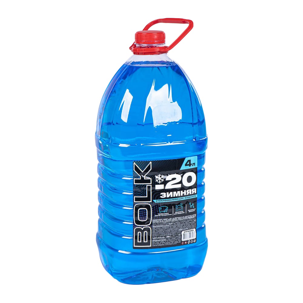 Изображение товара Жидкость омывателя BOLK незамерзающая -20 4 л