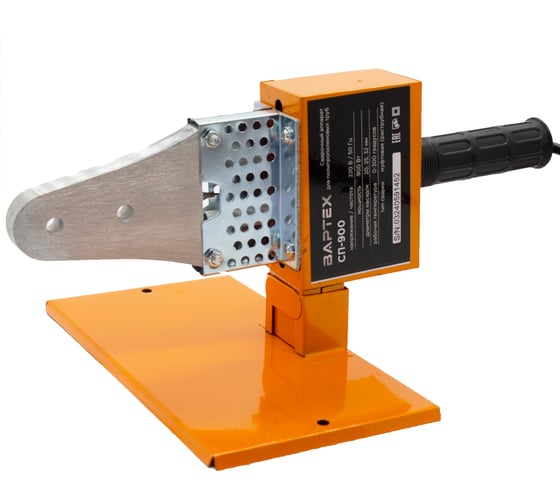 Изображение товара Сварочный аппарат полипропиленовый ВАРТЕХ СП-900 (900Вт, Насадки 20,25,32) (1/10) 020828