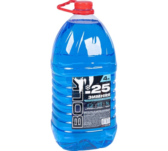 Изображение товара Жидкость омывателя BOLK незамерзающая -25 готовая 4 л BTF103003