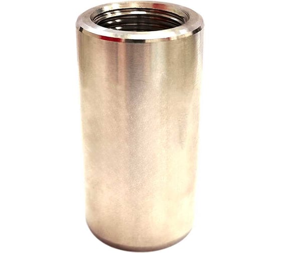 Изображение товара Бобышка вварная ЭКО-М нержавеющая сталь, L=55мм (G1/2) (ТН ВЭД 7307931900) БВ-Н-55-G