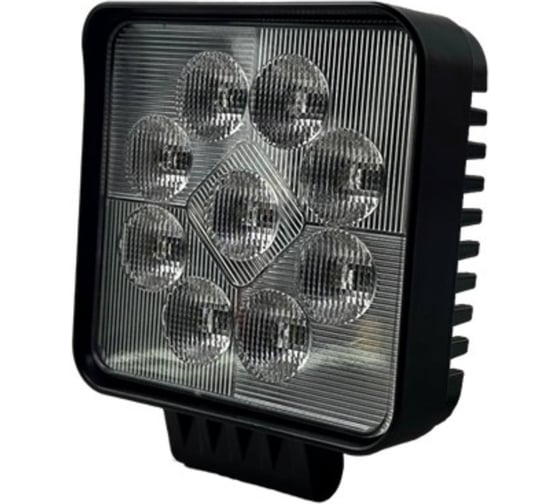 Изображение товара Рабочий свет ZOOML 12-60V 27W 6000К Standard (3030SMD/9, рассеянный, 110x110x51) WL-334050L