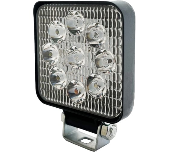 Изображение товара Рабочий свет ZOOML 9-32V 27W 6500-7000К Standard (2835SMD/9, направленный, 85х85х15) WL-334048H