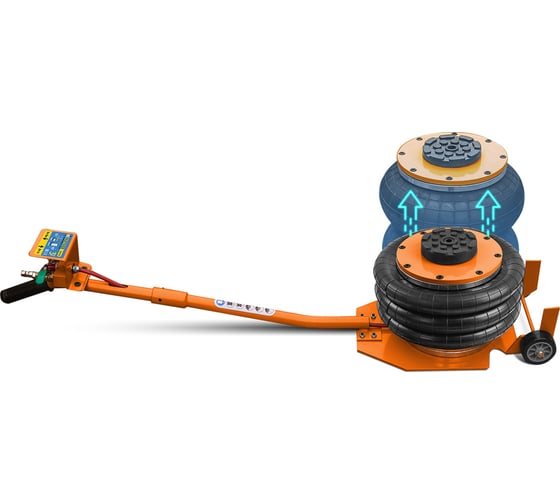 Изображение товара Домкрат подкатной пневматический Partner 3т PA-TRA1723(63846)