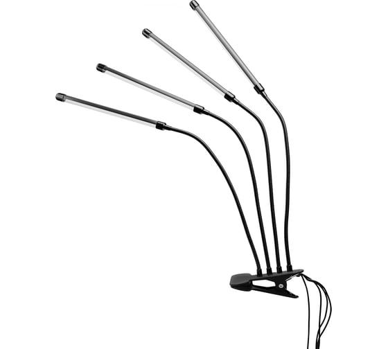 Изображение товара Фитосветильник CAMELION KD-889 C02 40 Вт, на прищепке, 4 головы 15863