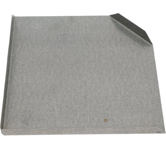 Изображение товара Крышка угловой секции OBO Bettermann 90 градусов DFB 90 100 FS RU, для листовых лотков, B=100 мм, сталь, конвейерный цинк 7129741