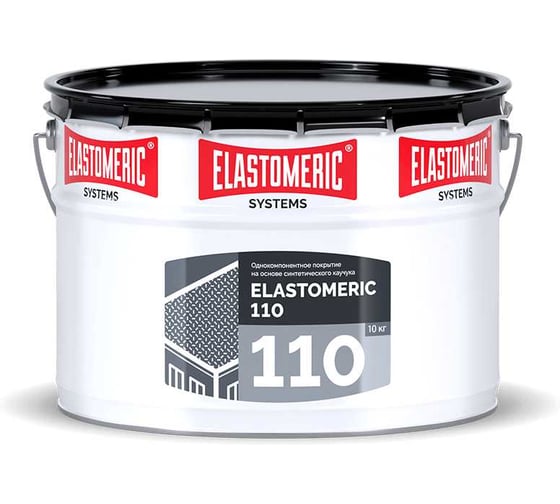 Изображение товара Мастика для кровли Elastomeric Systems 10 кг серый 110_seryj_10kg