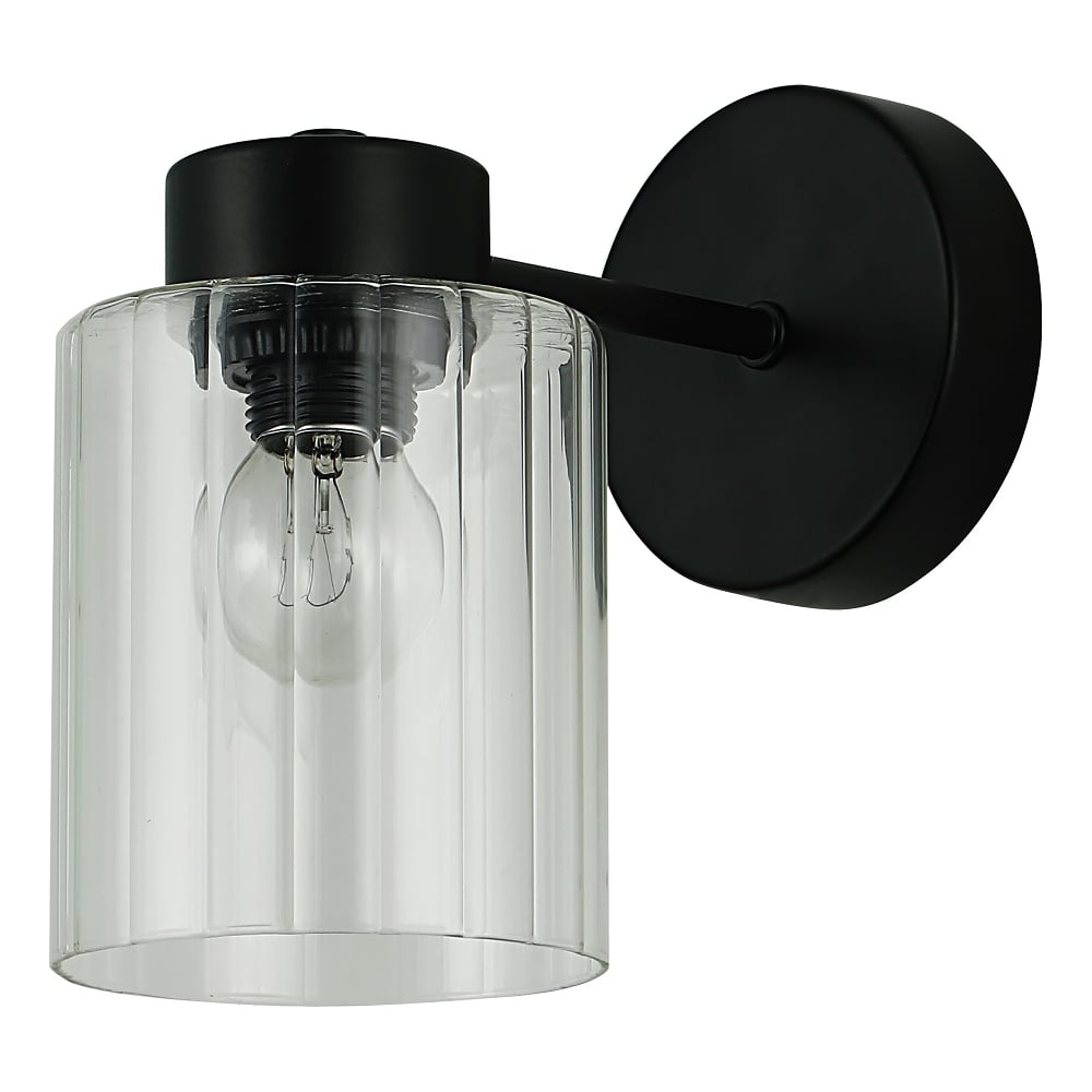 Изображение товара Бра Schaffner Maestra 4530-1W BK с одним цоколем E27 стиль модерн