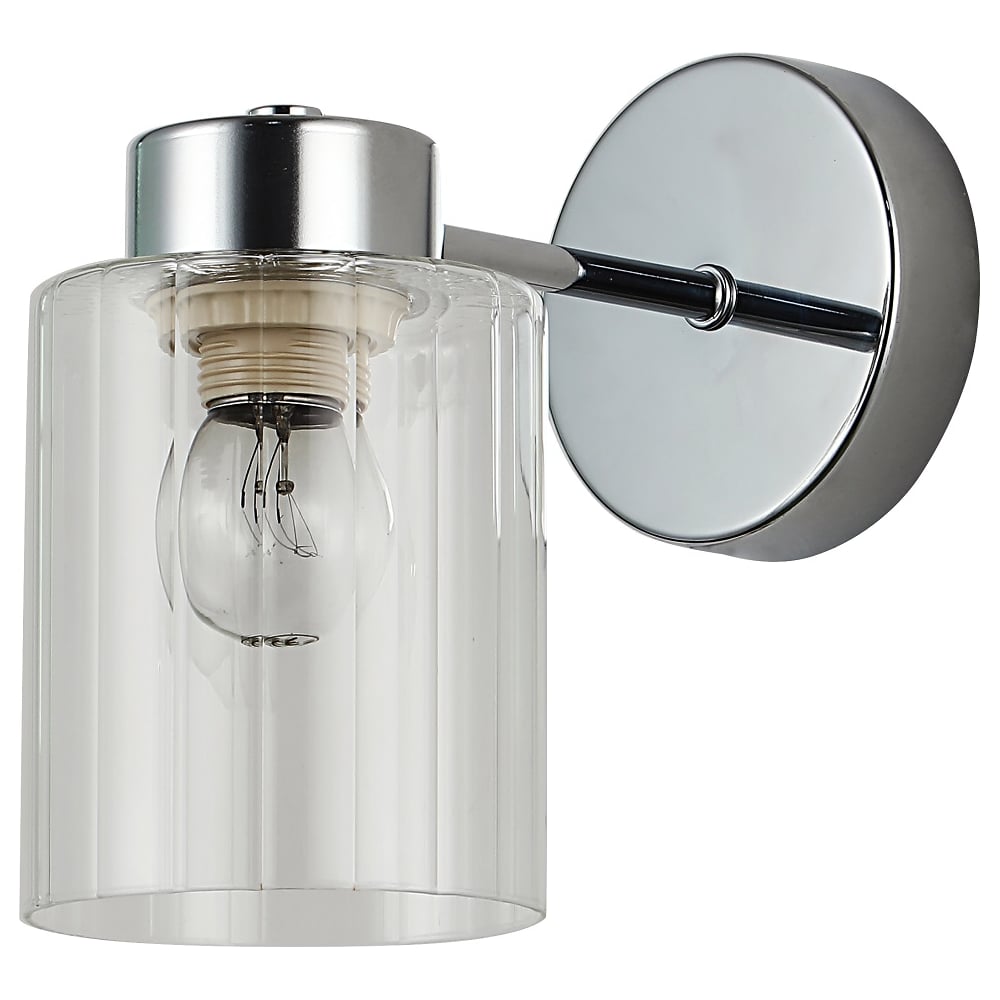 Изображение товара Бра Schaffner 1xE27/40W в стиле модерн с хромированным покрытием