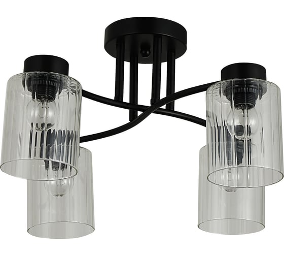 Изображение товара Люстра Schaffner 4xE27/40W (48*48*26) Maestra 4530-4 BK