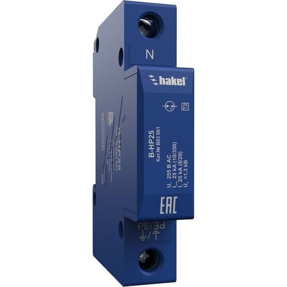 Изображение товара Устройство защиты от импульсных перенапряжений 25 кА модульный В-НР25 Ключевой Компонент