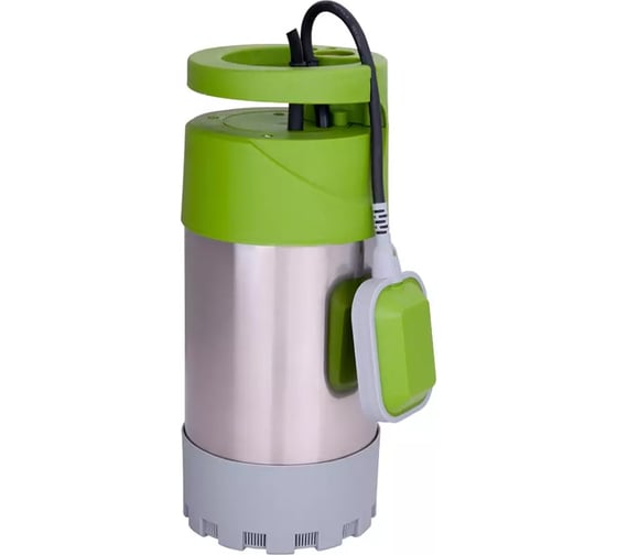 Изображение товара Дренажный насос для подвалов колодцев и дренажных систем ViEiR 1000Вт, для чистой и грязной воды, 92л/мин, напор 7м, глубина 40м VRC1000-Q