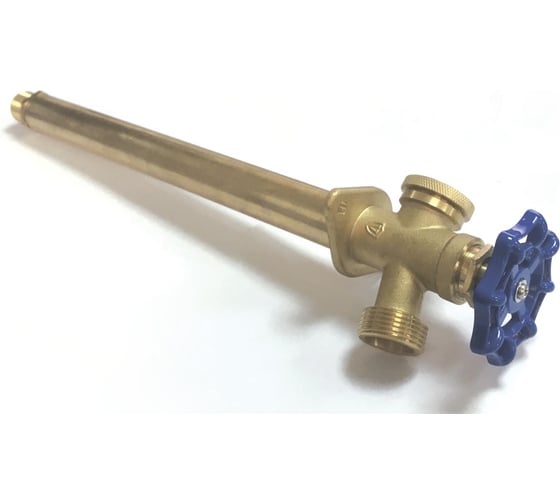 Изображение товара Незамерзающий вентильный кран ViEiR 450мм, 1/2х3/4 штуцер для уличных кранов с удлинённым штоком морозостойкий VRGL450