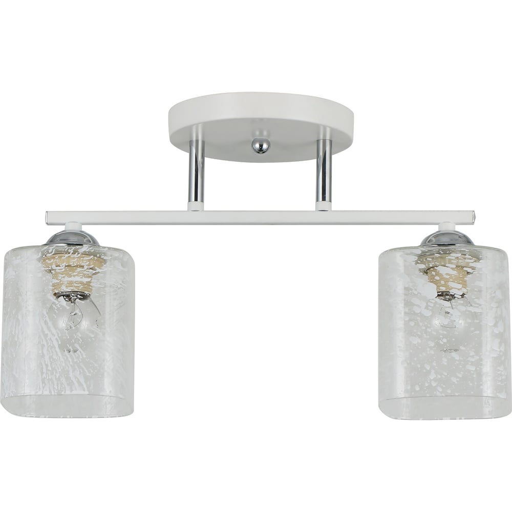 Изображение товара Люстра Schaffner Epoca 4580-2 WH+CR 2xE27 40W стиль модерн