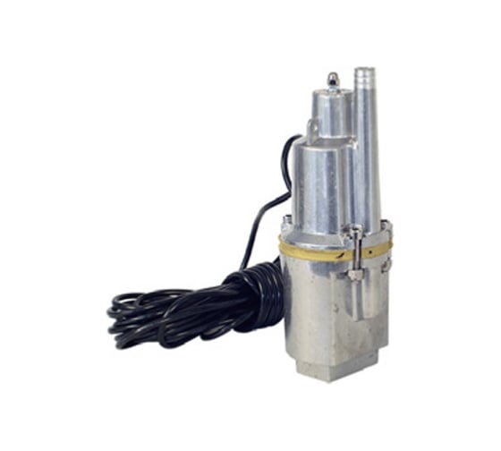 Изображение товара Насос вибрационный погружной для скважин и глубоких колодцев ViEiR верхний забор, 25м, глубокий VER60-25