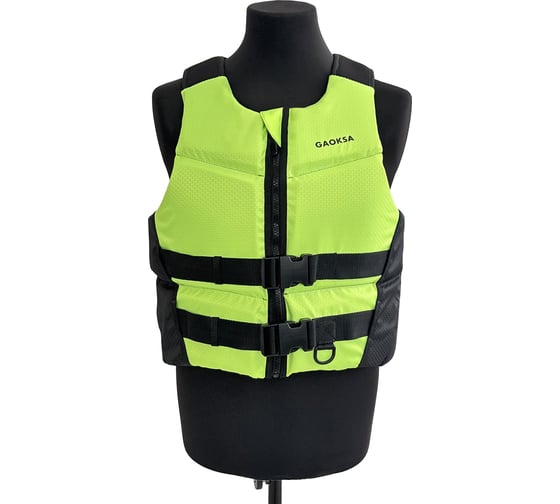 Изображение товара Страховочный жилет(экстрим) GAOKSA (салатово-чёрный) SGE-130-150