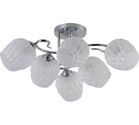 Изображение товара Люстра Schaffner 6xE27/40W (68*68*22) Barato 4675-6 CR