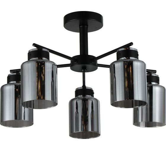 Изображение товара Люстра Schaffner 5xE27/40W (52*52*30) Ferrico 4590-5 BK