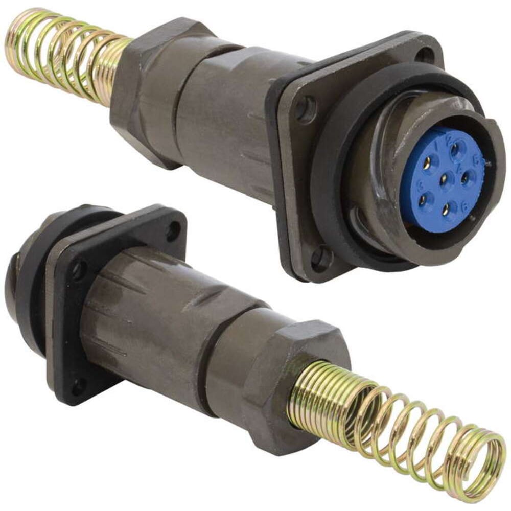 Изображение товара Разъем RUICHI FQ18-6pin ZPK-8 126207 Серый