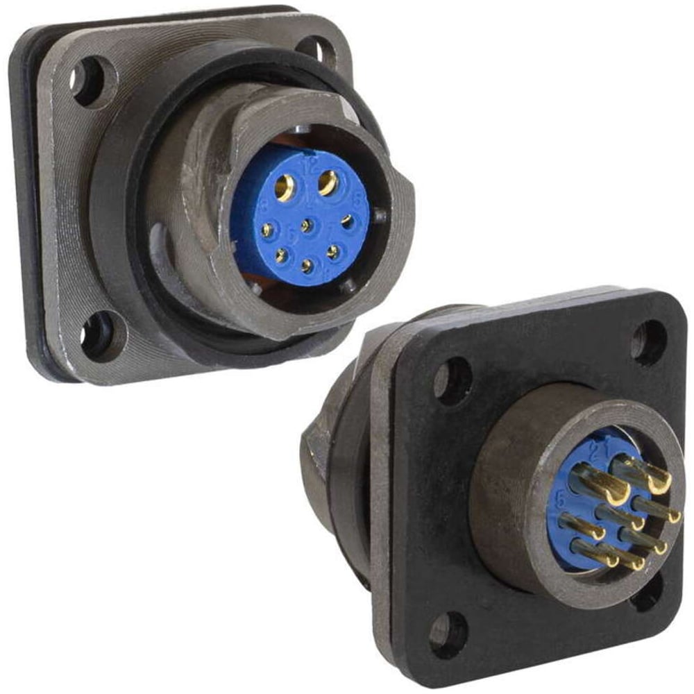 Изображение товара Разъем RUICHI FQ14 8pin ZK 126212 для наружной установки с IP67