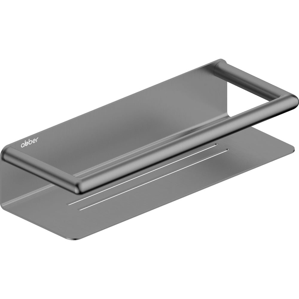 Изображение товара Полка ABBER Osten 316 из нержавеющей стали с брашированной фактурой