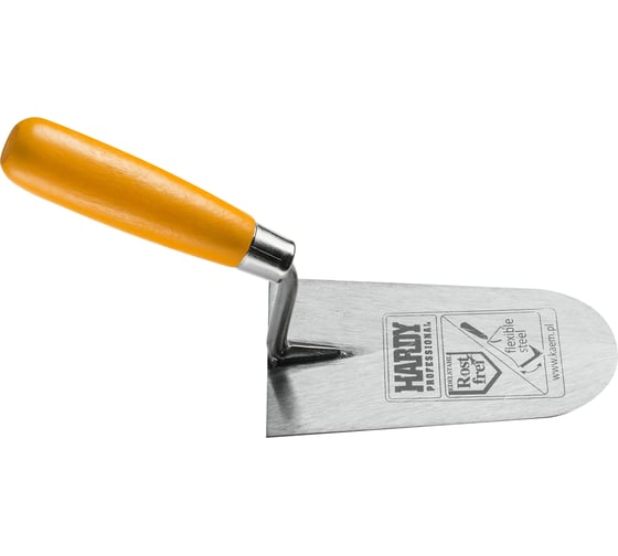 Изображение товара Шпаклевочная кельма HARDY закругленная, серия 30, размер, 16х8,5см 0810-301610