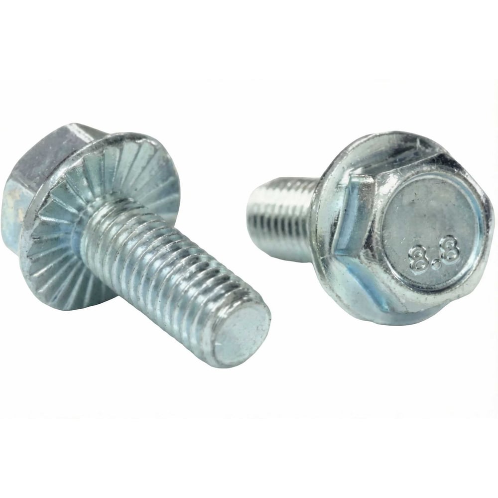 Изображение товара Болт с фланцем DIN6921 8х45 8.8 цинк, 100 шт