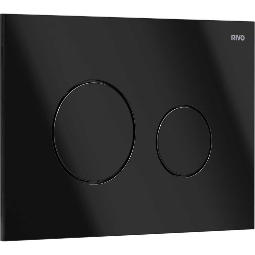 Изображение товара Панель смыва RIVO SYSTEMS neo черный глянцевый 303006