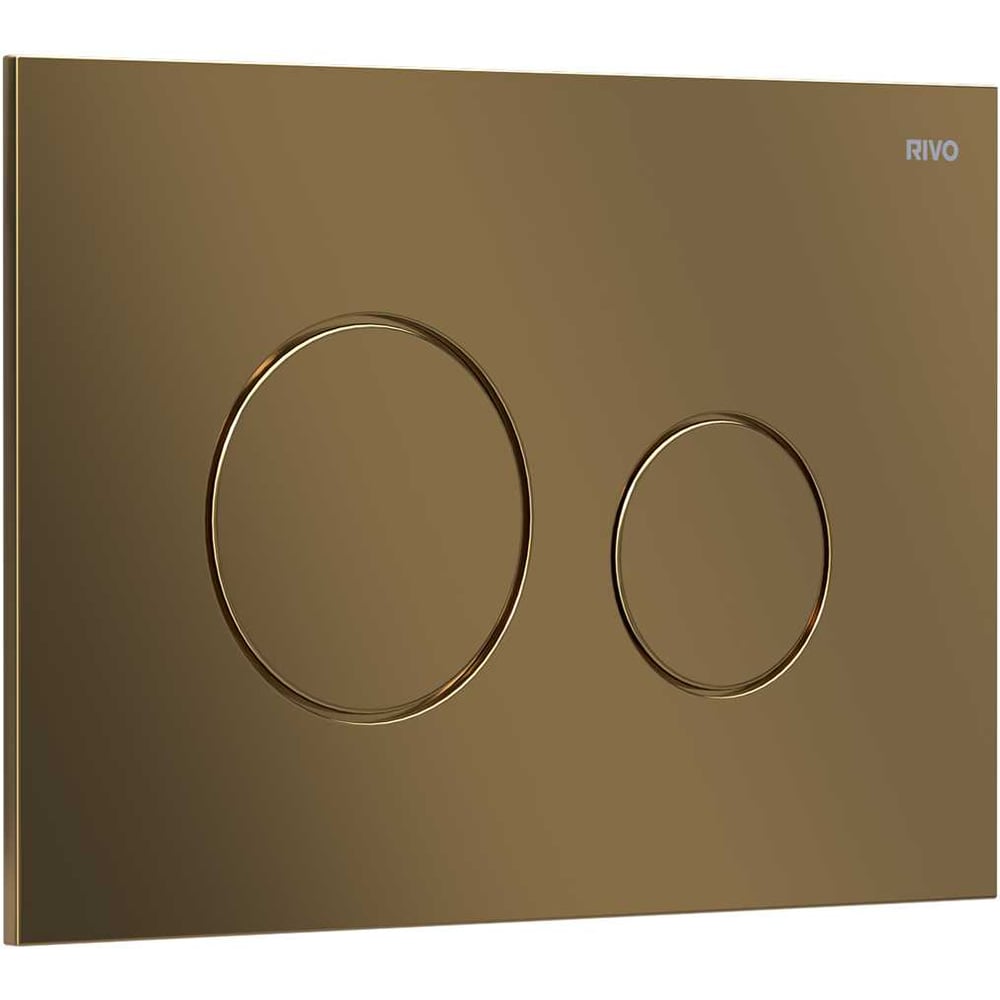 Изображение товара Панель смыва RIVO SYSTEMS neo латунь матовая для унитазов
